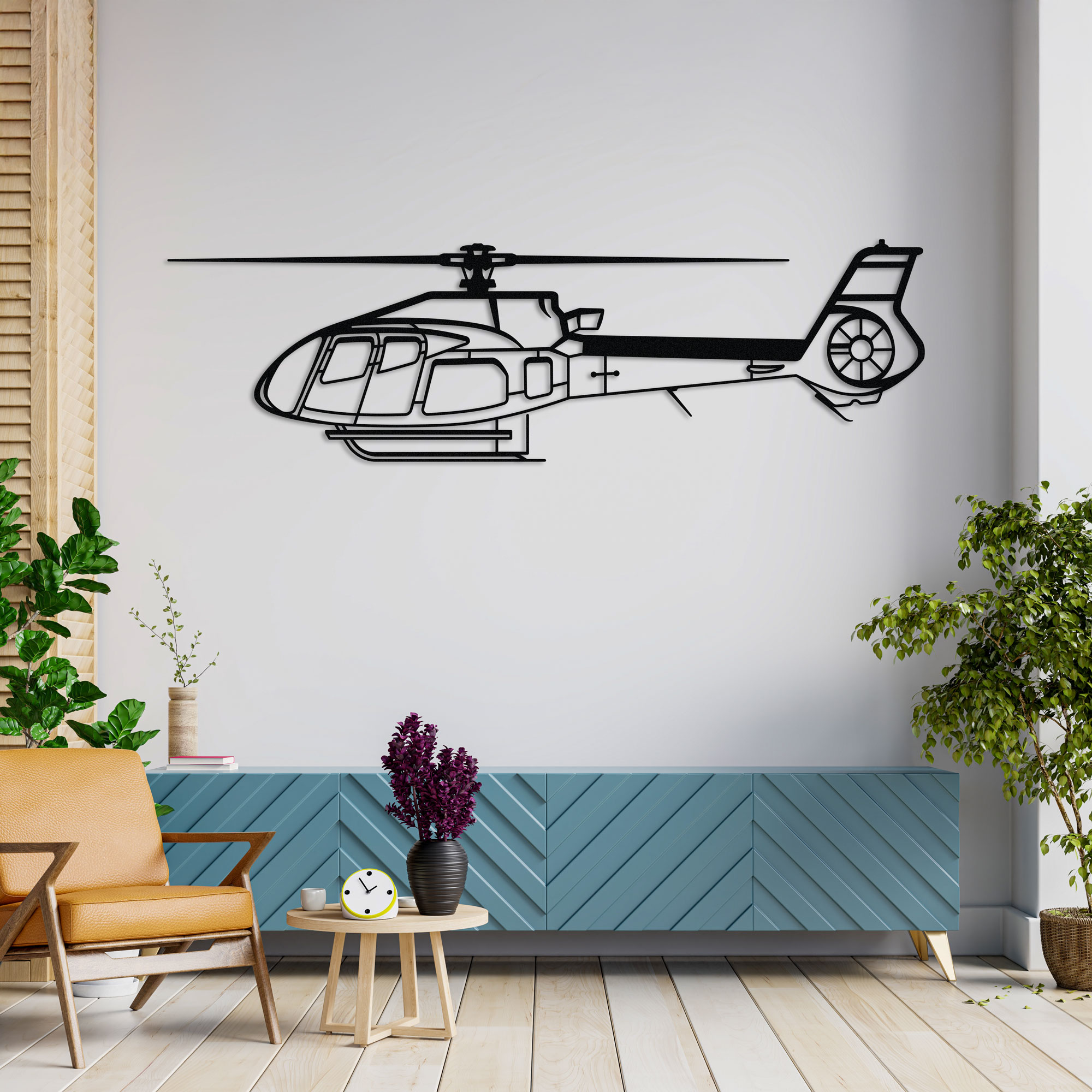 H130 / EC130 Helicopter Wall Art