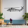 Sikorsky UH-60 Black Hawk Helicopter Wall Art